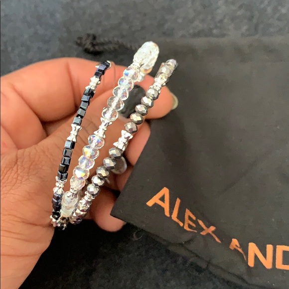 Alex and Ani Expandable Bangles - Picture 2 of 6